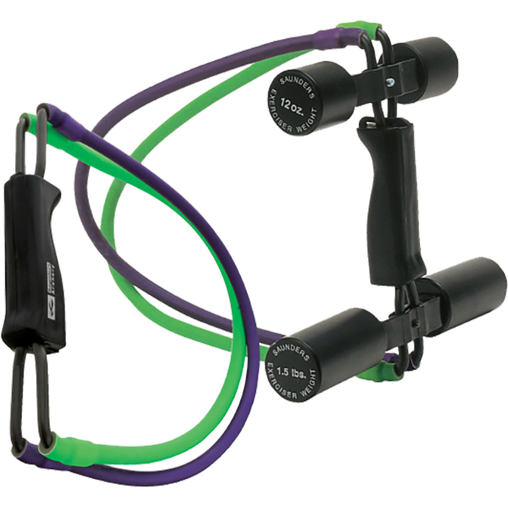 Saunders Saunders Power Pull Upper Body Conditioner W/ Weights - Archery & Outdoor Gear - DropShot Archery