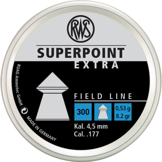 RWS RWS Superpoint Extra Field Line .177 Pellet - Archery & Outdoor Gear - DropShot Archery