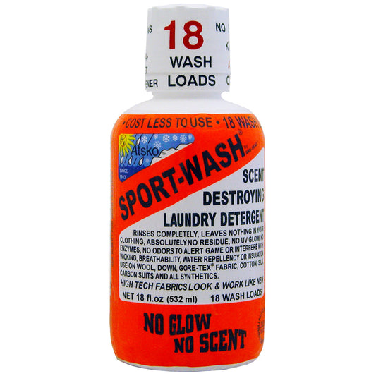 Atsko Atsko Sport-wash Laundry Detergent 18 Oz. - Archery & Outdoor Gear - DropShot Archery
