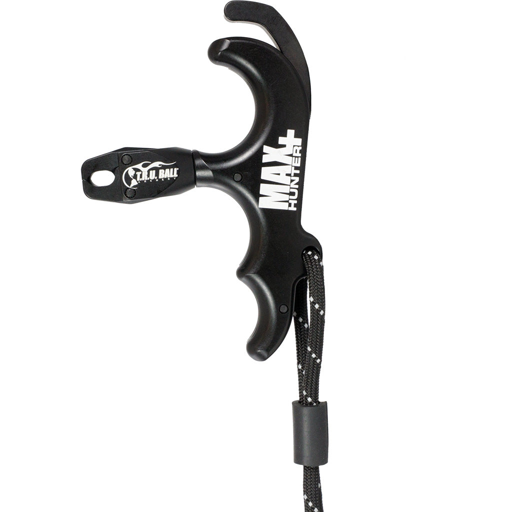 Tru Ball Tru Ball Max Hunter Plus Release 3 Finger Black - Archery Accessories - DropShot Archery