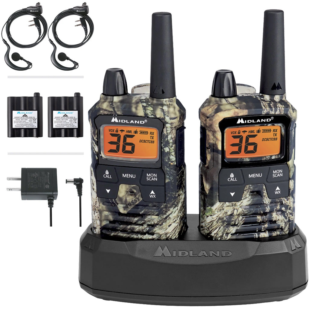 Midland Midland X-talker T294vp4 Two-way Radio Mossy Oak 2 pk. - Archery & Outdoor Gear - DropShot Archery