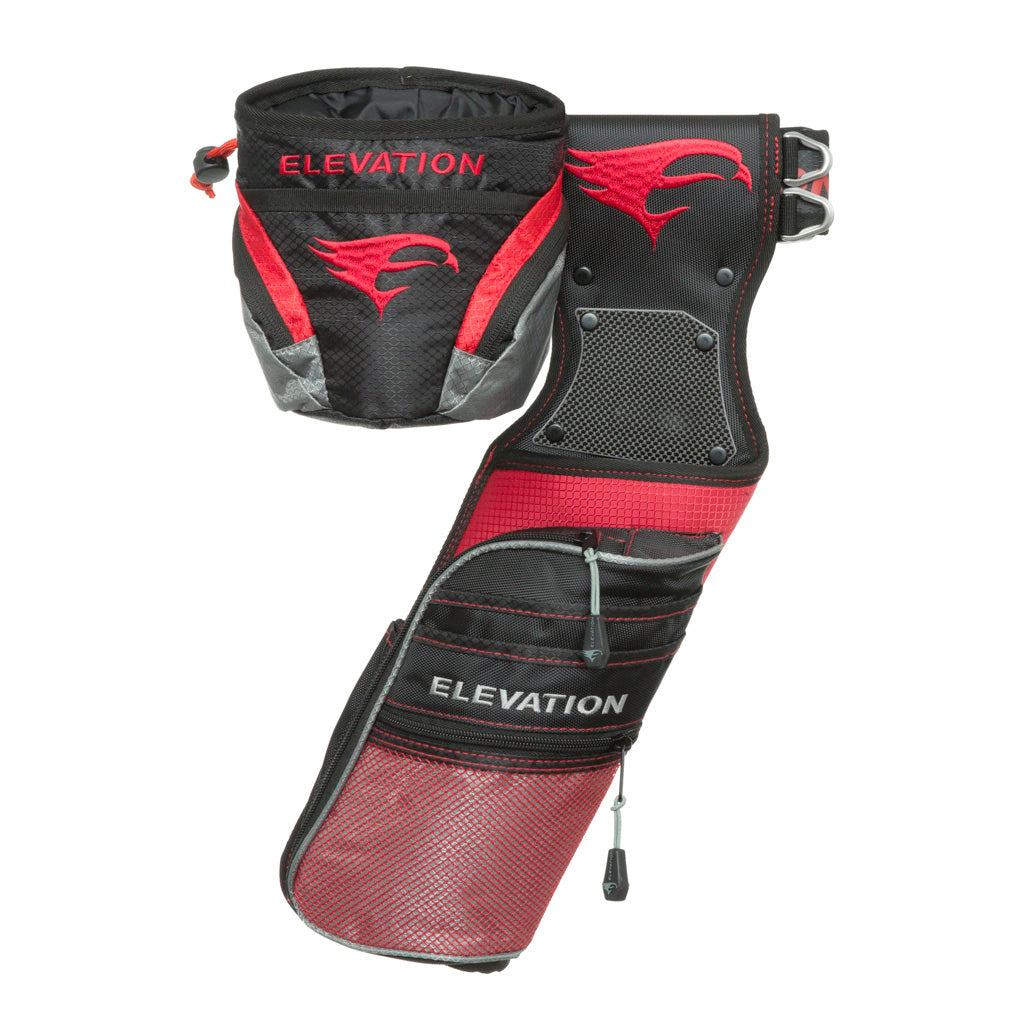 Elevation Elevation Nerve Field Quiver Package Red LH - Archery Accessories - DropShot Archery