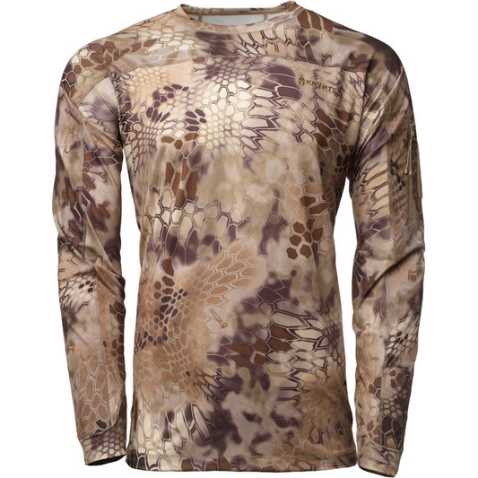 Kryptek Kryptek Valhalla Long Sleeve Crew Neck Highlander 3x-large - Archery & Outdoor Gear - DropShot Archery