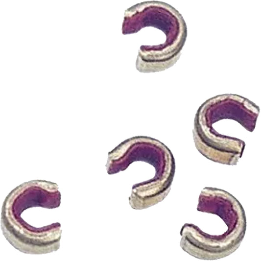 Saunders Saunders Brass Nok Set Purple Long Cam 18-22 Strand 100 pk. - Outdoor Gear - DropShot Archery