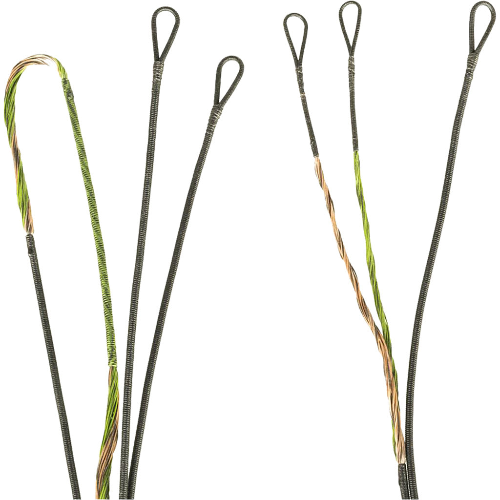First String Firststring Premium String Kit Green/ Brown Mathews V3 31 - Archery & Outdoor Gear - DropShot Archery
