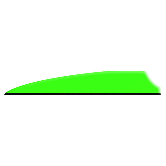 Q2I Q2i Fusion X-ii Vanes Neon Green 3 In. 100 pk. - Outdoor Gear - DropShot Archery