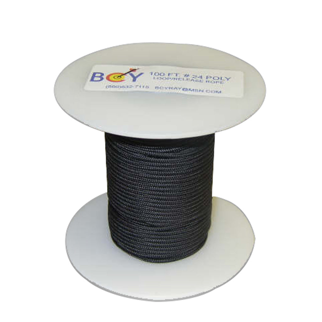 Bcy Bcy 24 D-loop Material Black 100 Ft. - Archery & Outdoor Gear - DropShot Archery