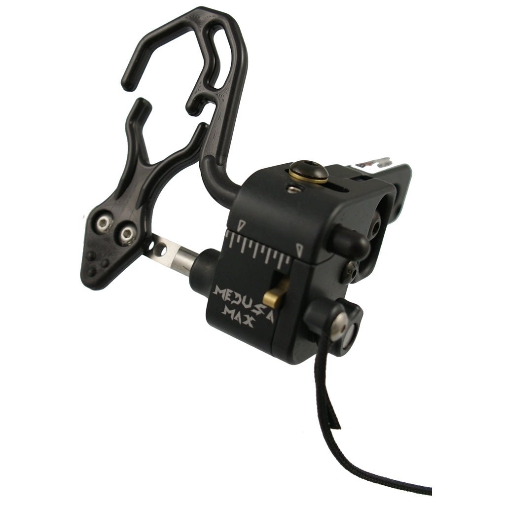 Bowfinger Bowfinger Medusa Max Rest Black LH - Archery & Outdoor Gear - DropShot Archery