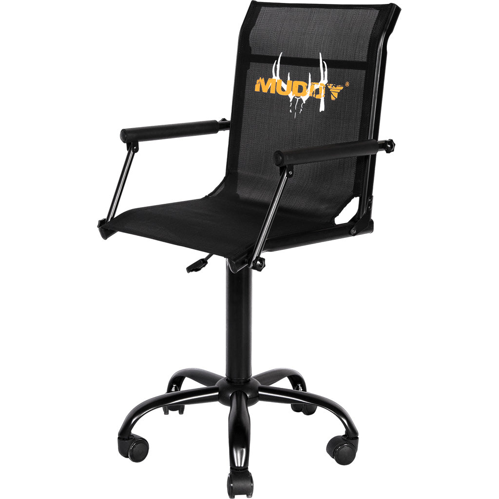 Muddy Outdoors Muddy Rolling Swivel Chair Black - Archery & Outdoor Gear - DropShot Archery
