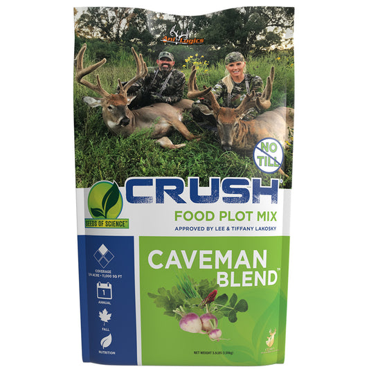 Ani-Logics Anilogics Crush Caveman Crush Food Plot Seed 3.5 LBS. - Archery & Outdoor Gear - DropShot Archery