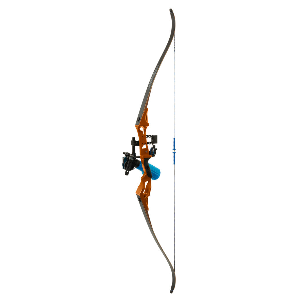 Fin-Finder Fin Finder Bank Runner Bowfishing Recurve Package With Winch Pro Bowfishing Reel Orange 35 LBS. RH - Outdoor Gear - DropShot Archery
